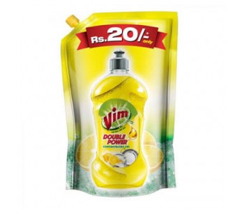 VIM DROP DISH WASH LIQUID YELLOW REFIL